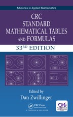 CRC Standard Mathematical Tables and Formulas