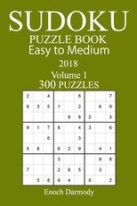 300 Easy to Medium Sudoku Puzzle Book