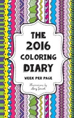 The 2016 Coloring Diary - Week per page