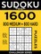 Sudoku Book 1,600 Puzzles, 800 Medium and 800 Hard