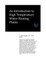 An Introduction to High Temperature Water Heating Plants