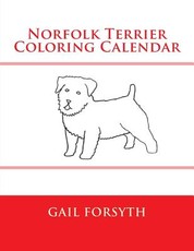 Norfolk Terrier Coloring Calendar