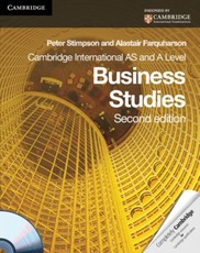 Cambridge International AS and A Level Business Studies Coursebook