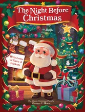 The Night Before Christmas with Letter to Santa and Stickers