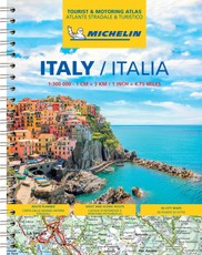Michelin Straßenatlas Italien mit Spiralbindung