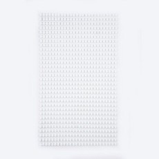 Dekor.lipnūs kristalai 3mm  806vnt.  WHITE