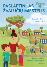 Paslaptingas žvalučių miestelis( Slaptomanė. Knyga vaikams)