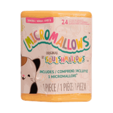 SQUISHMALLOWS W5 Paslaptingas pliušinis gyvūnėlis „Micromallows“