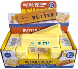 Antistresinis žaislas „Squishy Butter“, 13 cm, 1 vnt.