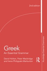 Holton, D: Greek: An Essential Grammar of the Modern Languag