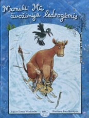 Mamulė Mū čiuožinėja ledrogėmis