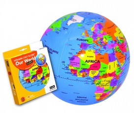 Ball Caly globusas 30 cm — „Mūsų pasaulis“