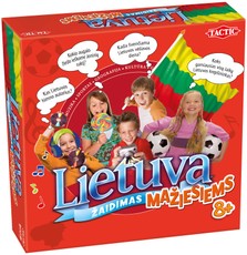 TACTIC Žaidimas mažiesiems „Lietuva“ (Lietuvių kalba) TACTIC Žaidimas mažiesiems „Lietuva“ (Lietuvių kalba)