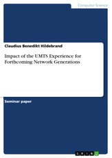 Impact of the UMTS Experience for Forthcoming Network Generations