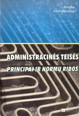 Administracinės teisės principai ir normų ribos