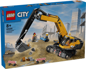 LEGO City Yellow Construction Excavator