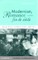 Modernism, Romance and the Fin de Siecle