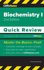 CliffsNotes Biochemistry I