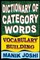 Dictionary of Category Words