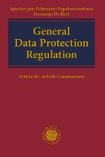 General Data Protection Regulation. GDPR