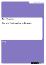 Bias and Confounding in Research