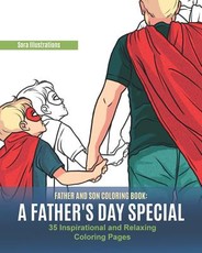 Father and Son Coloring Book