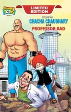 Chacha Chaudhary and Professor Bad