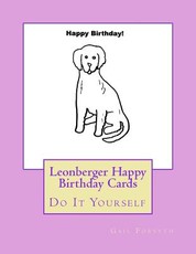 Leonberger Happy Birthday Cards