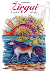 Žirgai: skaityk ir spalvink