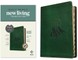 NLT Personal Size Giant Print Bible, Filament Enabled Edition (Red Letter, Leatherlike, Evergreen Mountain, Indexed)