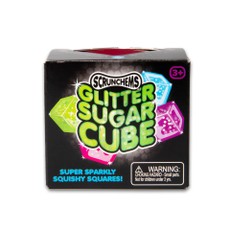 SCRUNCHEMS Antistresinis kubelis su blizgučiais