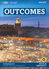 Outcomes B1.2/B2.1: Intermediate - Student's Book and Workbook (Combo Split Edition A) + Audio-CD + DVD-ROM