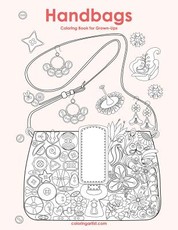 Handbags Coloring Book for Grown-Ups 1