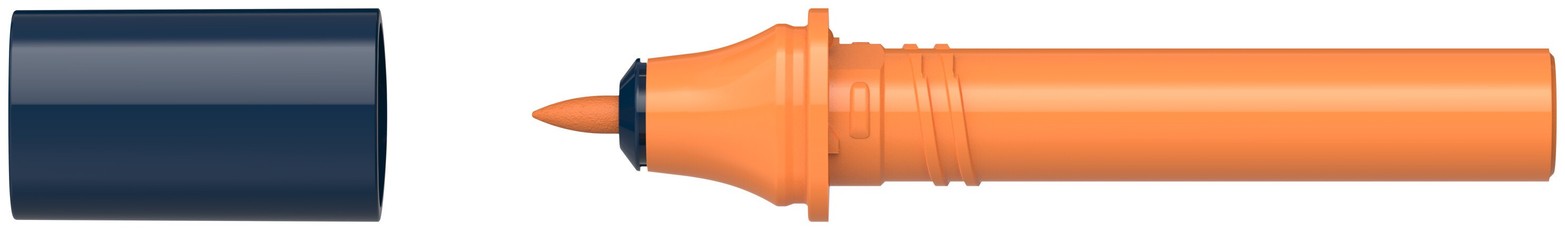 Šerdelė Paint-It 040 apvaliu galiuku, oranž.raudona 123