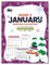 January Monthly Collection, Grade 5