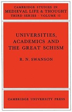 Universities, Academics and the Great Schism