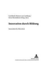 Innovation durch Bildung- Innovation by Education; Innovation by Education