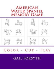 American Water Spaniel Memory Game