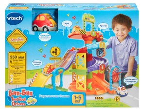VTECH Interaktyvi stovėjimo aikštelė, rusų kalba