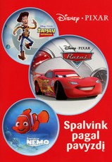 Disney/Pixar. Spalvink pagal pavyzdį