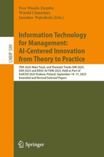 Information Technology for Management: AI-Centered Innovation from Theory to Practice
