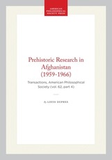 Prehistoric Research in Afghanistan (1959-1966)
