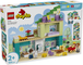 3 in 1 Modern Family House with Figures