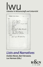 Lists and Narrative