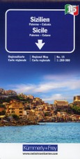 Straßenkarte Sizilien 1:200 000