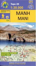 Topografische Bergwanderkarte 8.4. Mani  1 : 50 000