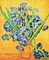 Tapyba pagal skaičius: VAZA SU VILKDALGIAIS Vincent van Gogh  40x50 dėžutėje