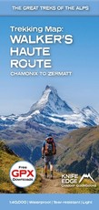 Trekking Map: WalkerÃÂ¢(tm)S Haute Route: Chamonix to Zermatt: English/French/German; 1:40,000 Mapping; Fr