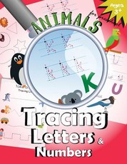 Animals Tracing Letters and Numbers