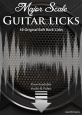 Major Scale Guitar Licks
